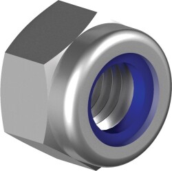 FİBERLİ SOMUN DIN 985 - A2 - inoxege