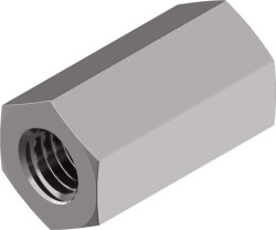 UZATMA SOMUNU DIN 6334 - A2 - inoxege